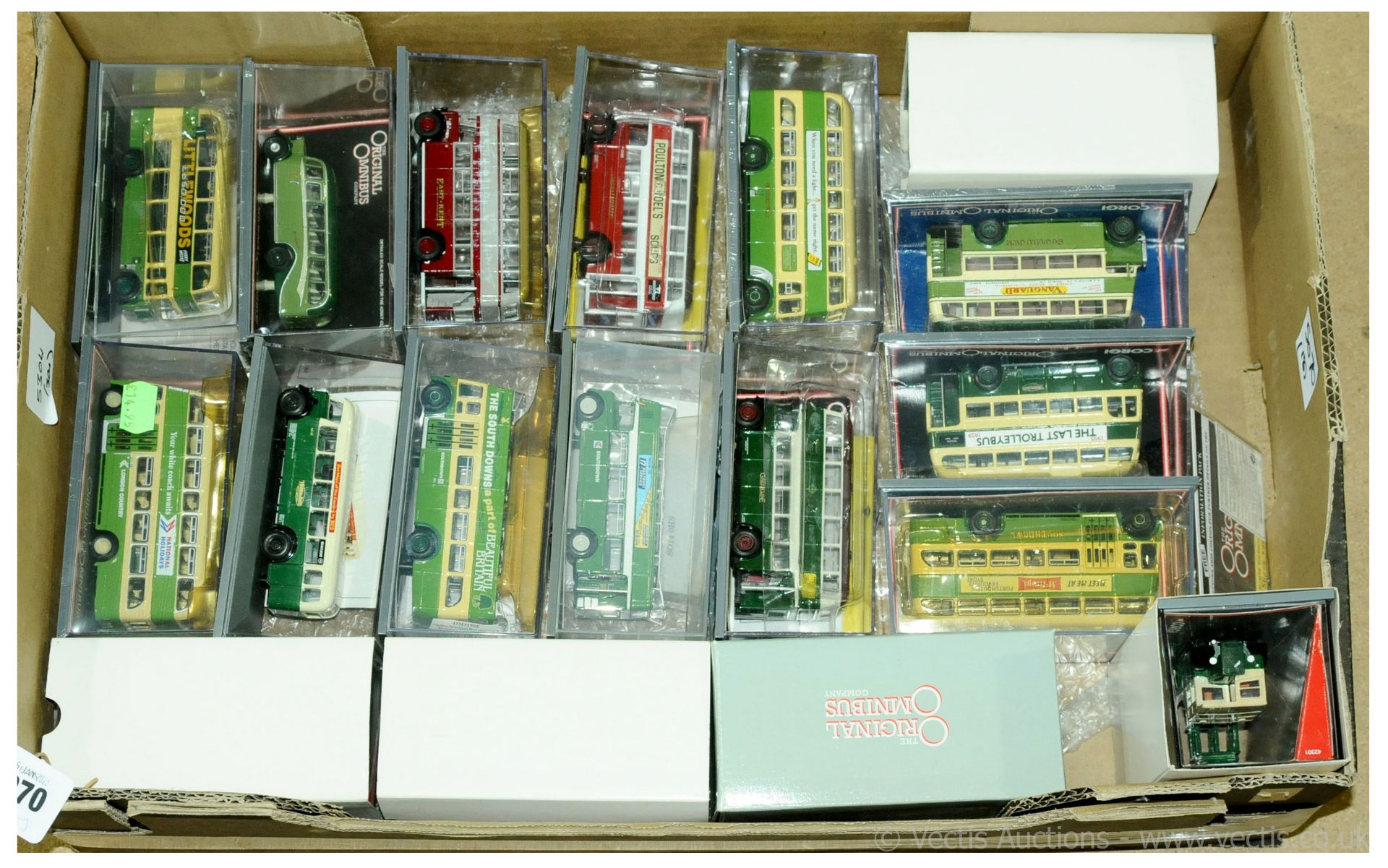 GRP inc Corgi Original Omnibus (OOC) boxed 40501