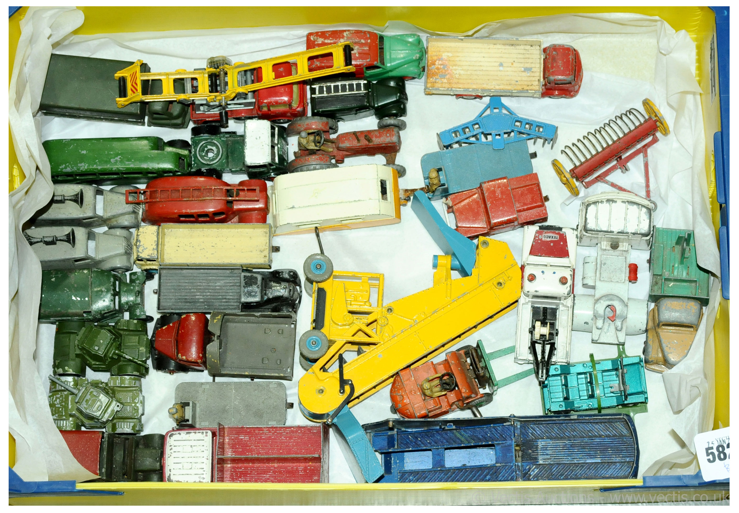 GRP inc Dinky Toys and Corgi early unboxed