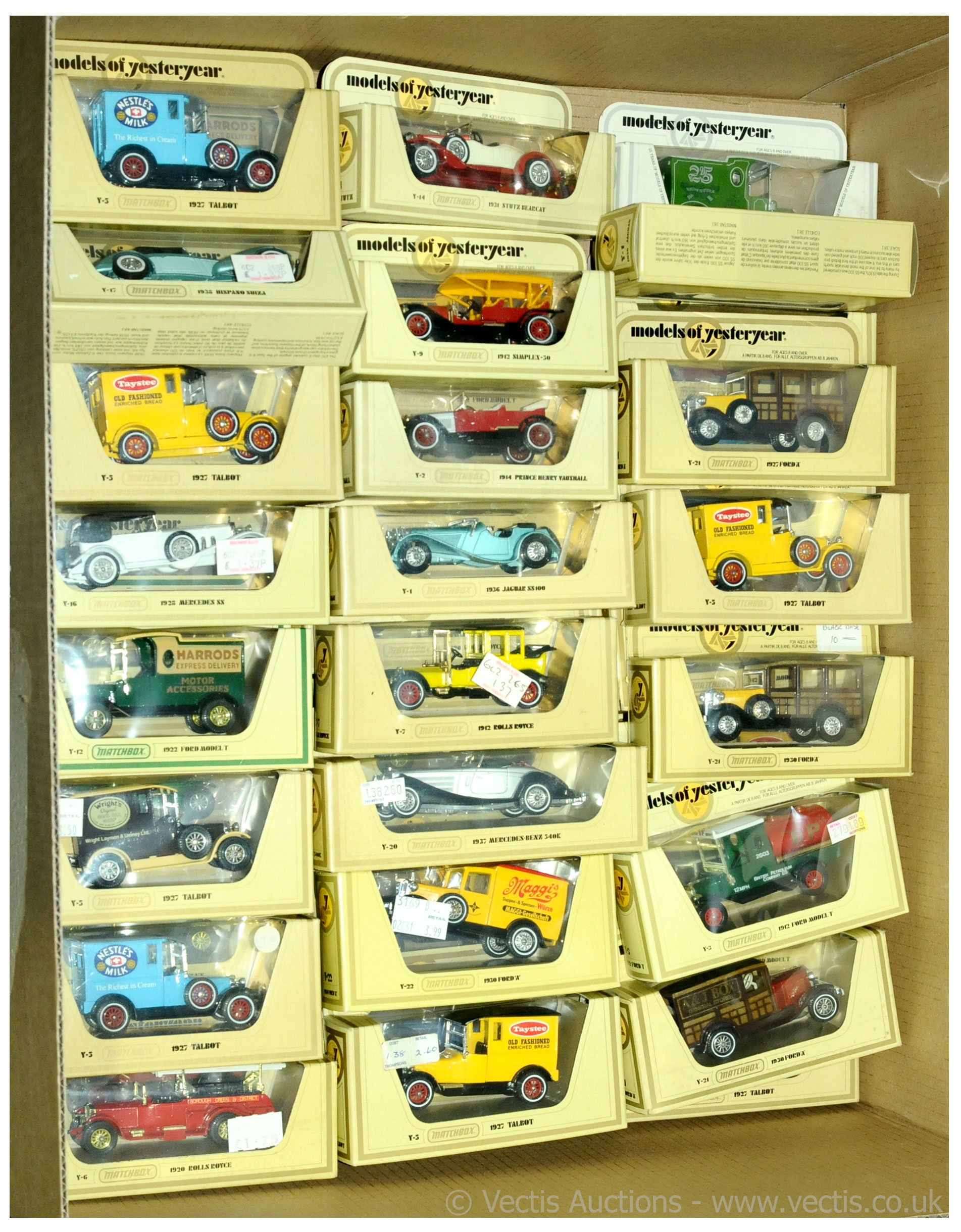 GRP inc Matchbox Models of Yesteryear in straw
