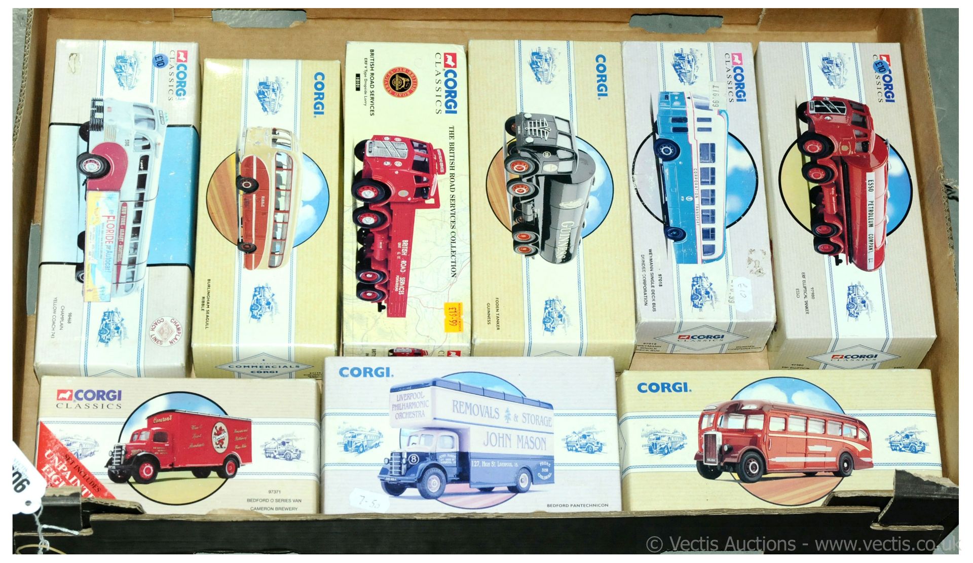 GRP inc Corgi Classics boxed 1/50th scale