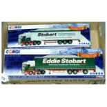 PAIR inc Corgi boxed Eddie Stobart Truck CC13756