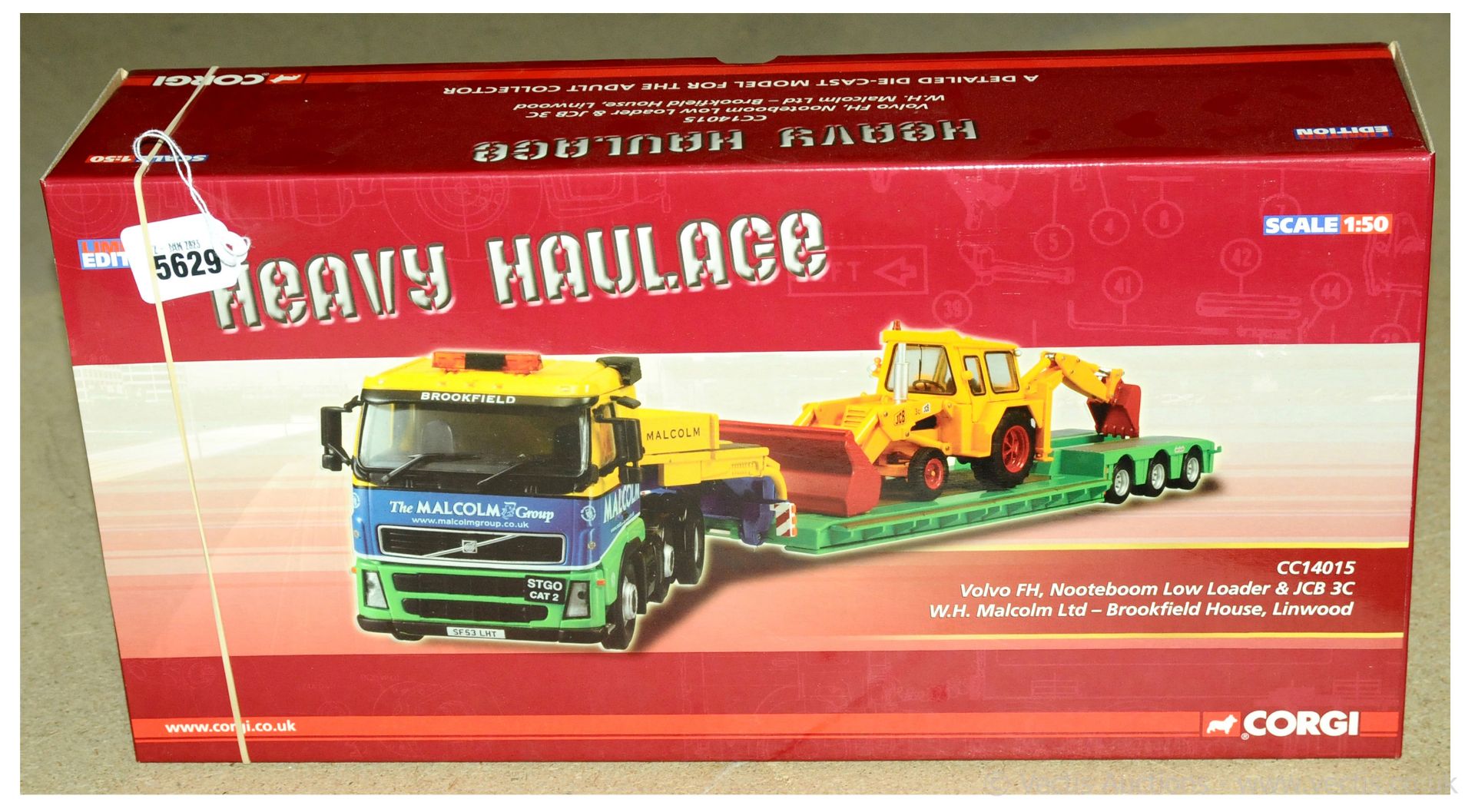 Corgi (Heavy Haulage) boxed 1/50th scale CC14015