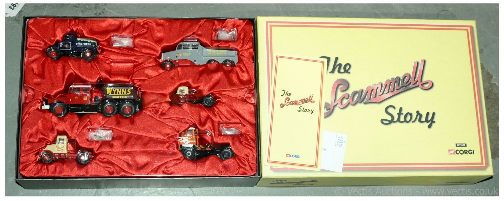 Corgi boxed 1/50th scale set "The Scammell