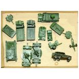GRP inc Dinky Toys pre and post-war Military