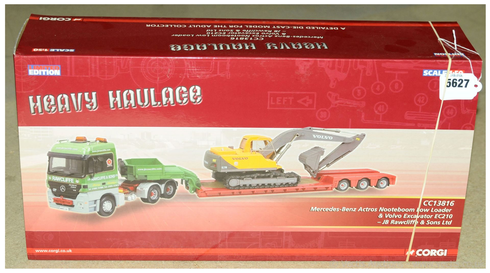 Corgi (Heavy Haulage) boxed 1/50th scale set