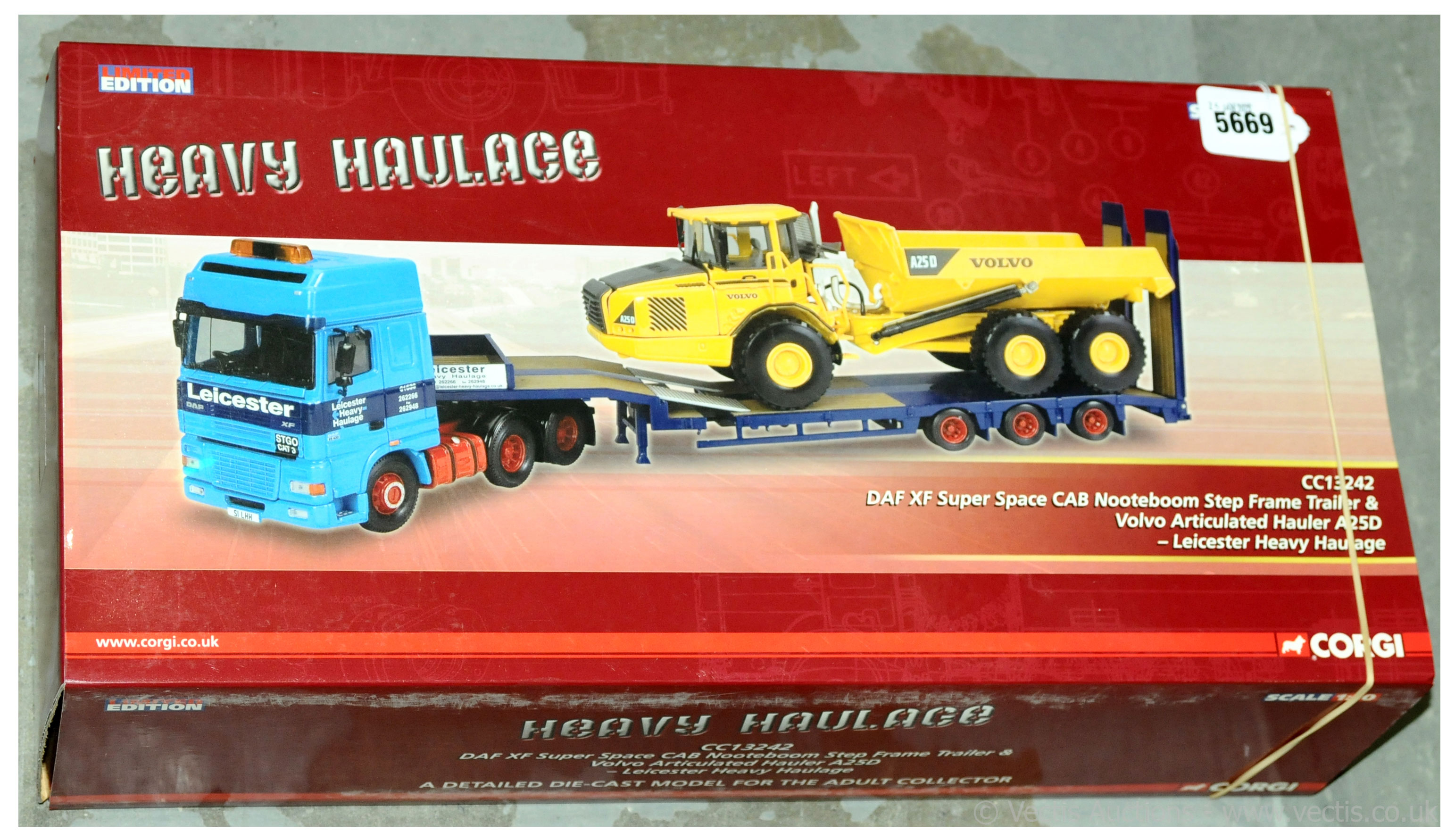 Corgi boxed 1/50th scale (Heavy Haulage Set)