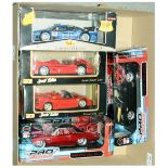 GRP inc Maisto boxed 1/18th scale diecast models