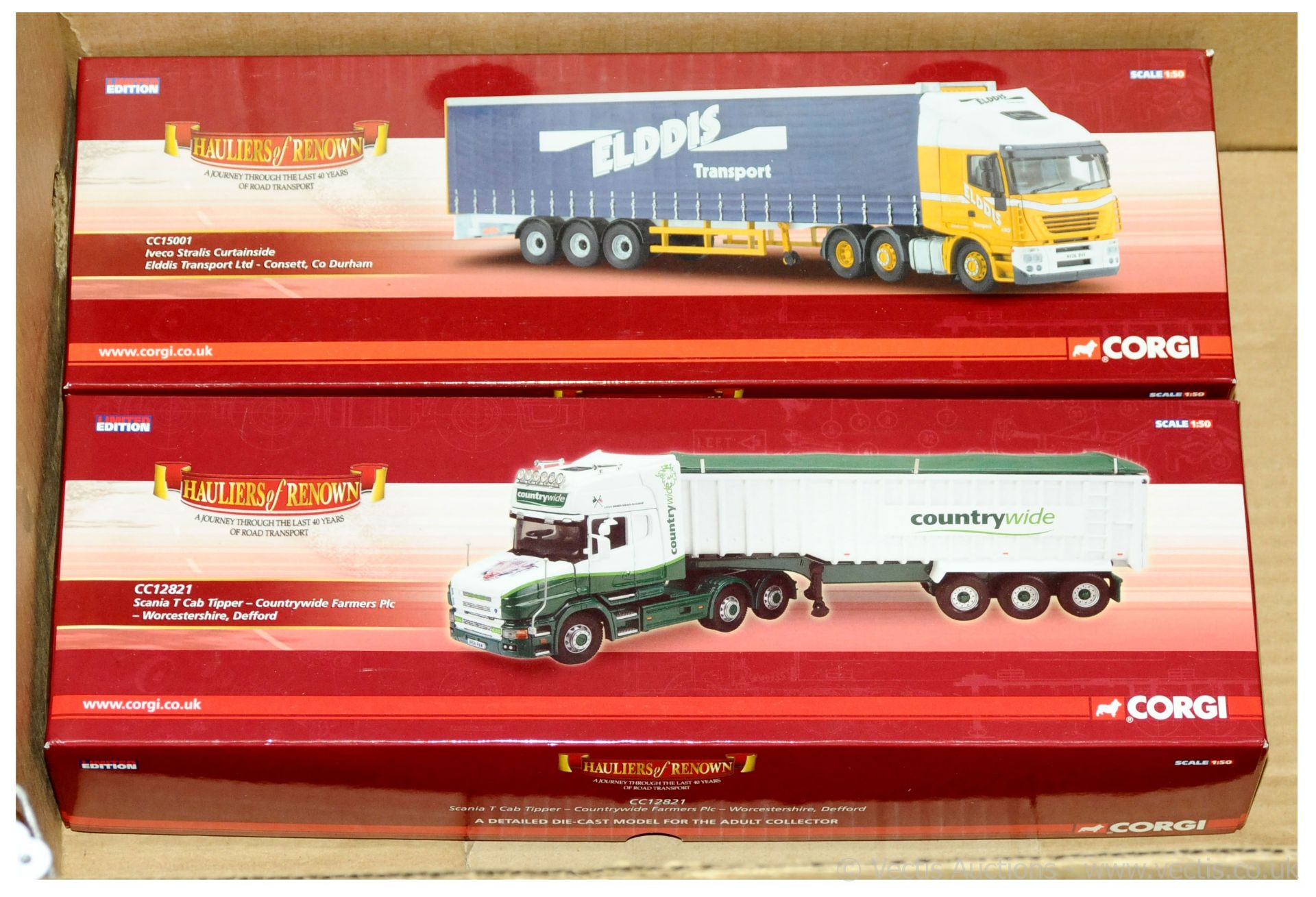 PAIR inc Corgi boxed 1/50th scale (Hauliers