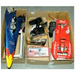 PAIR inc radio controlled Model Boats Red Bull