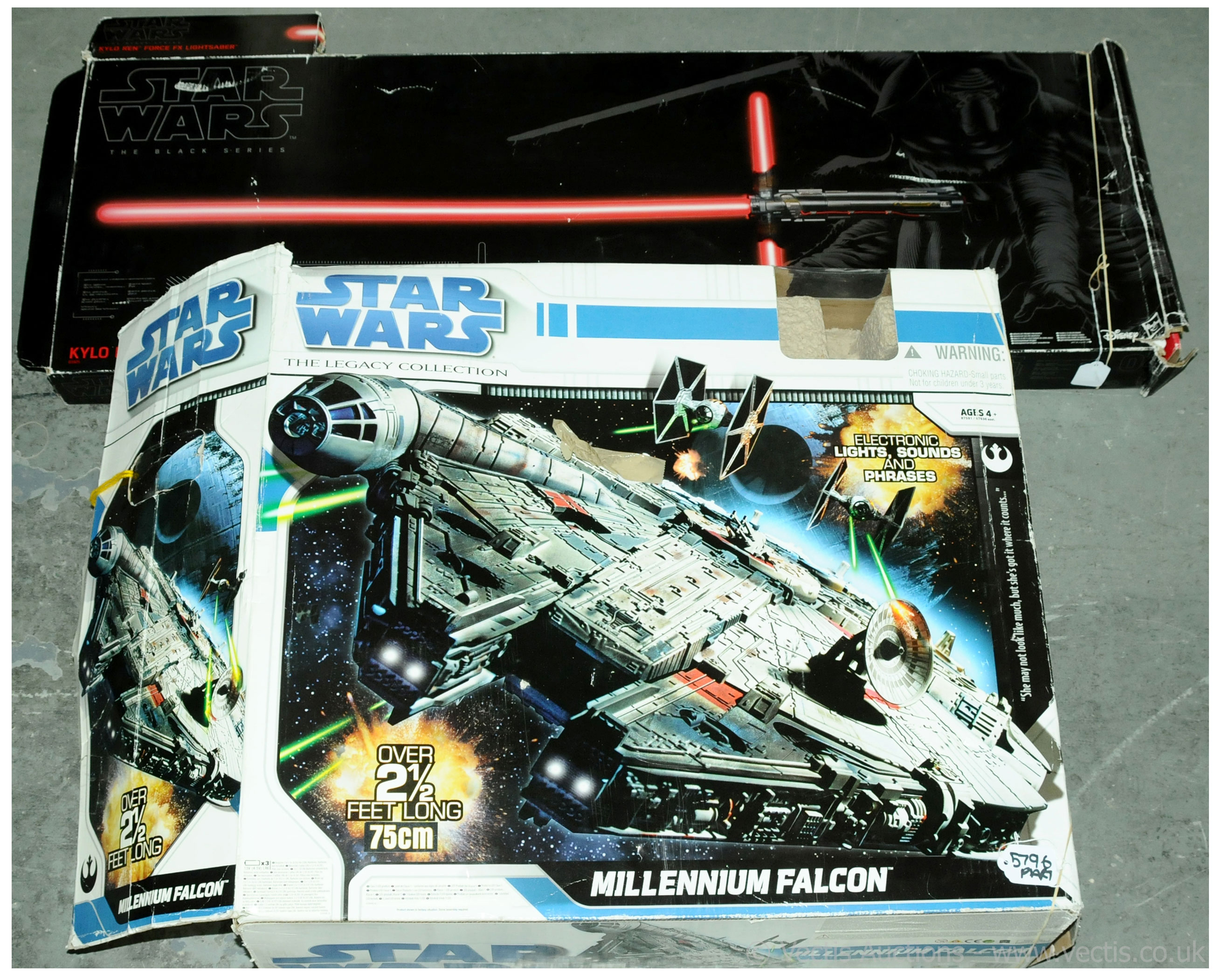 PAIR inc Star Wars Lightsaber and Millennium