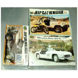 GRP inc Revell - boxed early issue 1/12 and 1/16