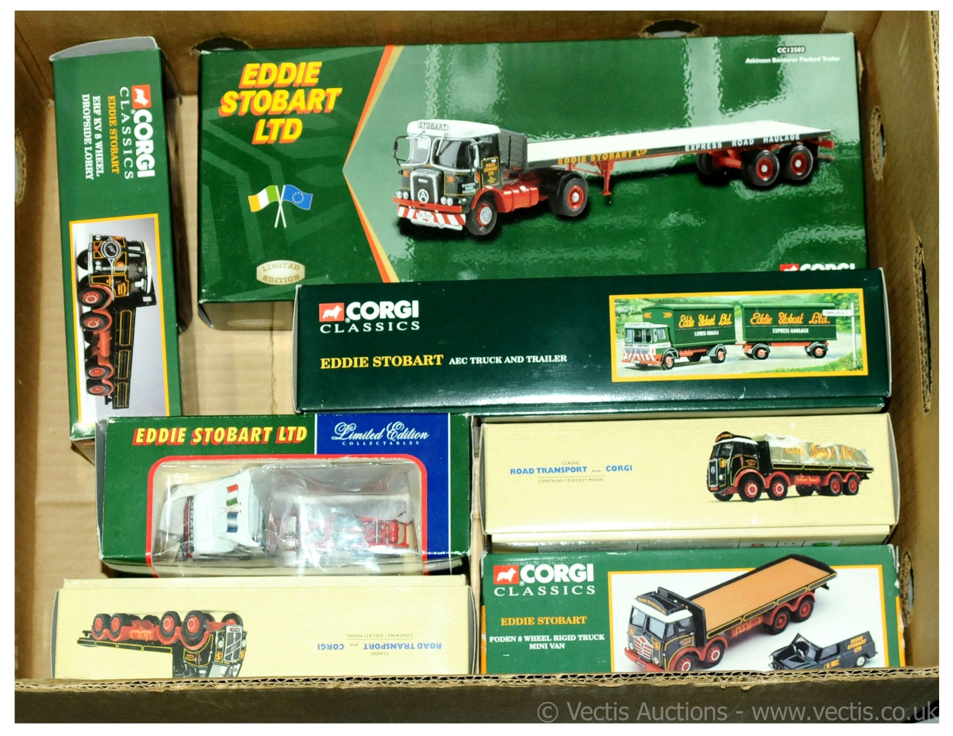 GRP inc Corgi boxed Eddie Stobart CC12405 Volvo