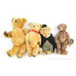GRP inc Collection of four teddy bears