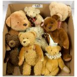 GRP inc Collection of eight teddy bears