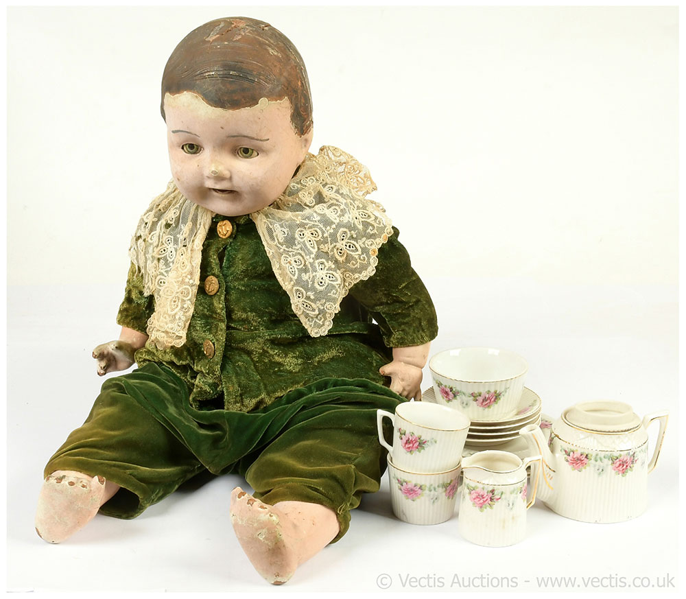 GRP inc Collection of antique dolls, etc