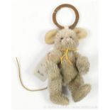 Charlie Bears Shoestring keyring mouse, CBK