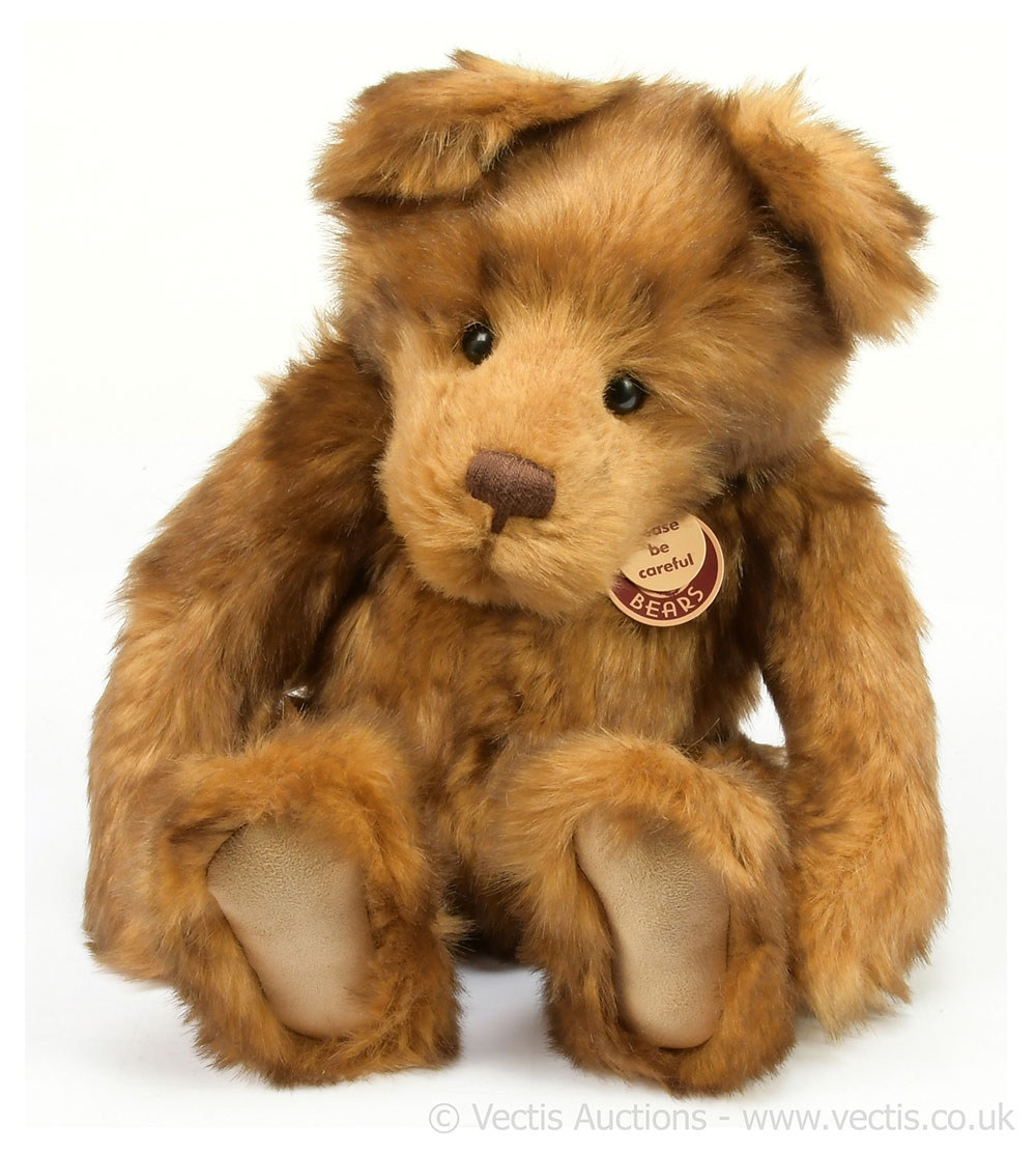 Charlie Bears Oliver glove puppet teddy bear