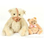 Steiff teddy bears: (1) Steiff white muzzle bear