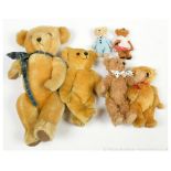 GRP inc Dean's Rag Book teddy bears x six