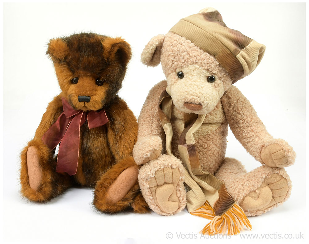 PAIR inc Charlie Bears pair: (1) Figaro teddy