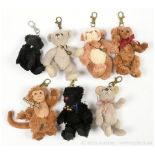 GRP inc Charlie Bears six miniature Bag Buddies