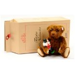 Steiff Teddy Bear with Nutcracker, white tag