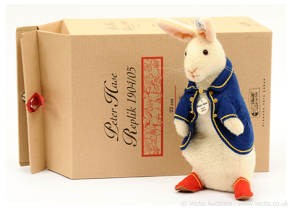 Steiff Peter Rabbit Beatrix Potter replica