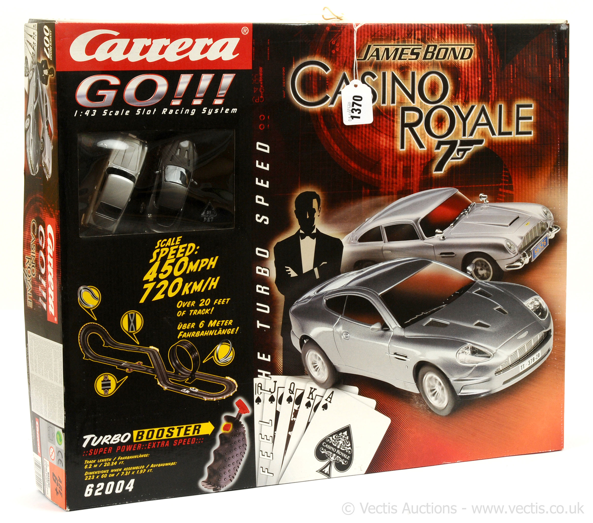 Carrera 62004 - "James Bond" 2-piece Slot Racing