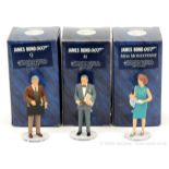 GRP inc Corgi Icon Figures - "James Bond" three