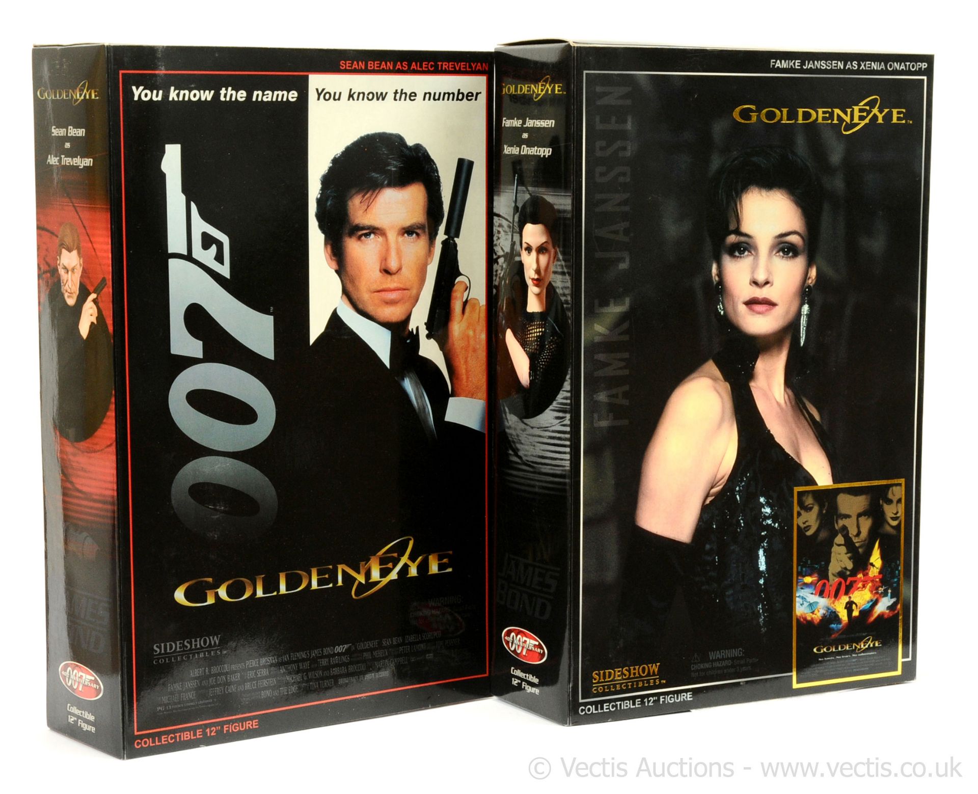 PAIR inc Sideshow - "James Bond" "Goldeneye" 12