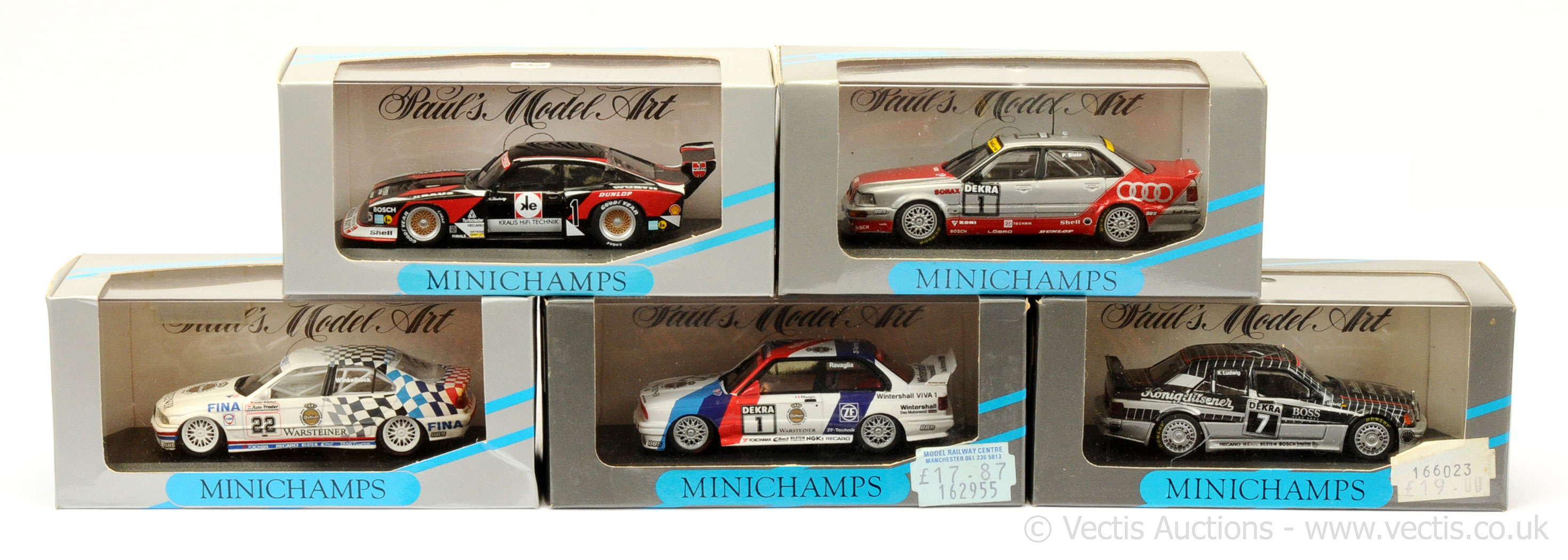 GRP inc Minichamps (1/43rd scale) Racing Cars