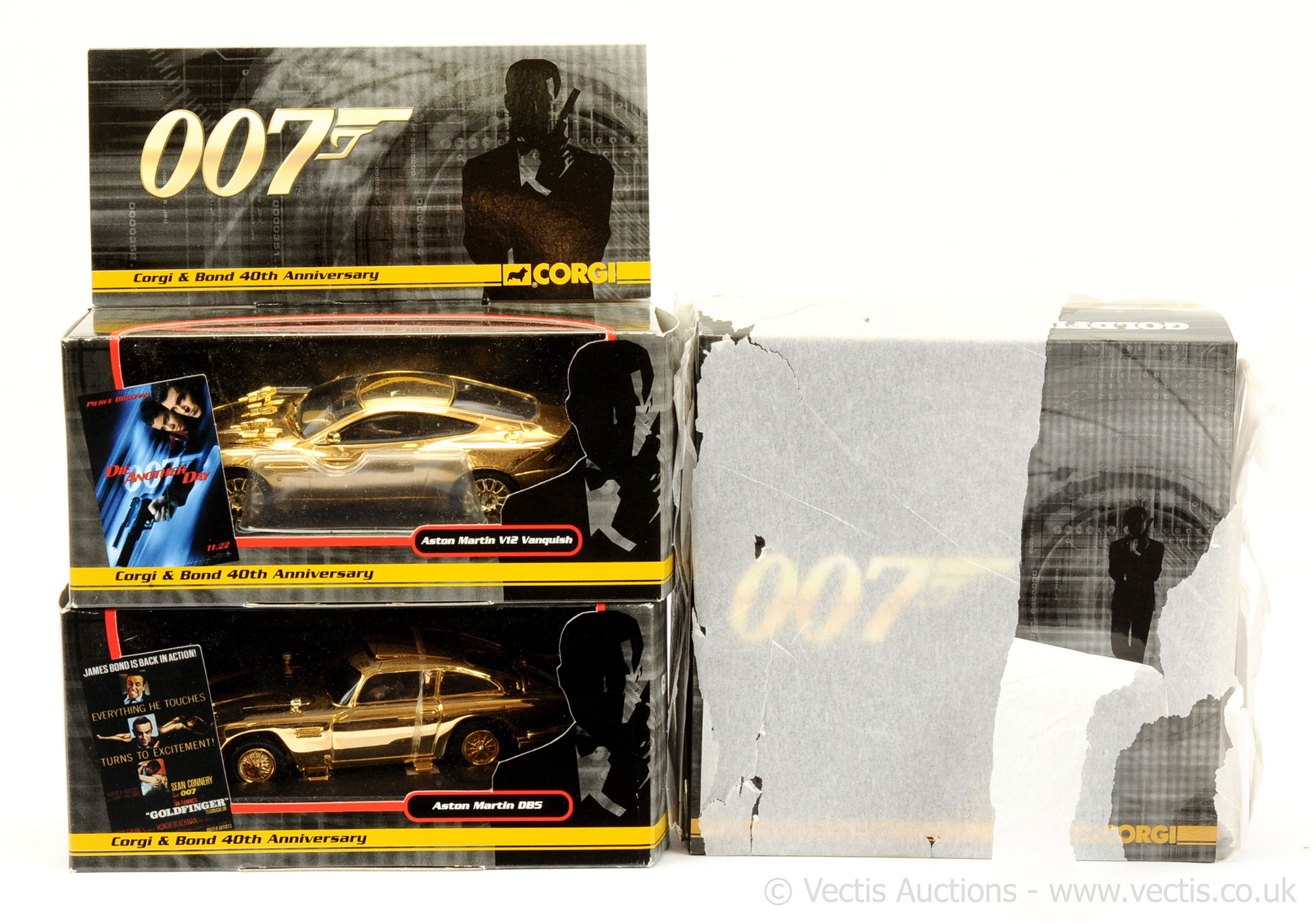 GRP inc Corgi - "James Bond" - gold plated