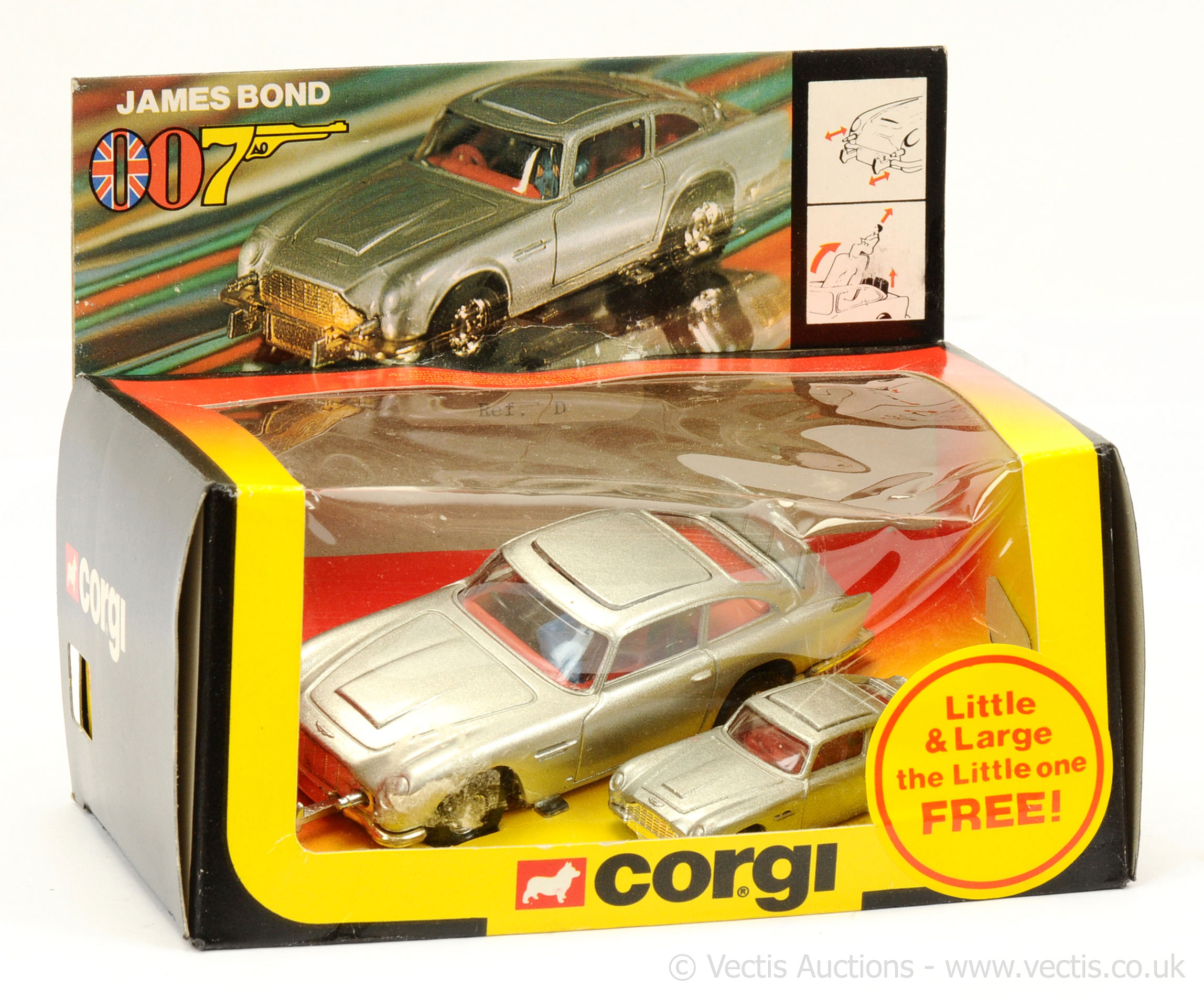 Corgi 1361 "James Bond" - Little & Large 2-Piece