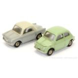 PAIR inc Mercury 1 Fiat 500 - pale green, silver