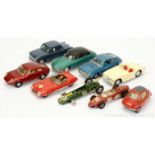 GRP inc Corgi unboxed Lotus Mark Eleven - red