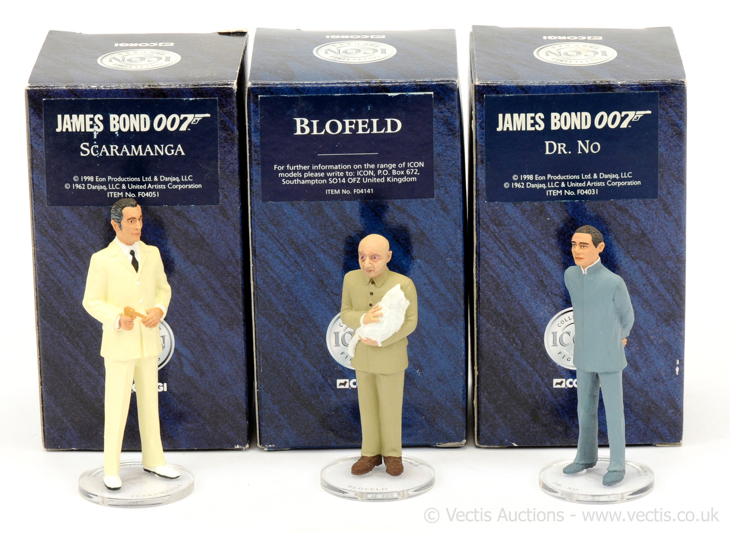 GRP inc Corgi Icon Figures - "James Bond"