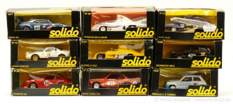 GRP inc Solido Racing Cars 68 Porsche 934; 69