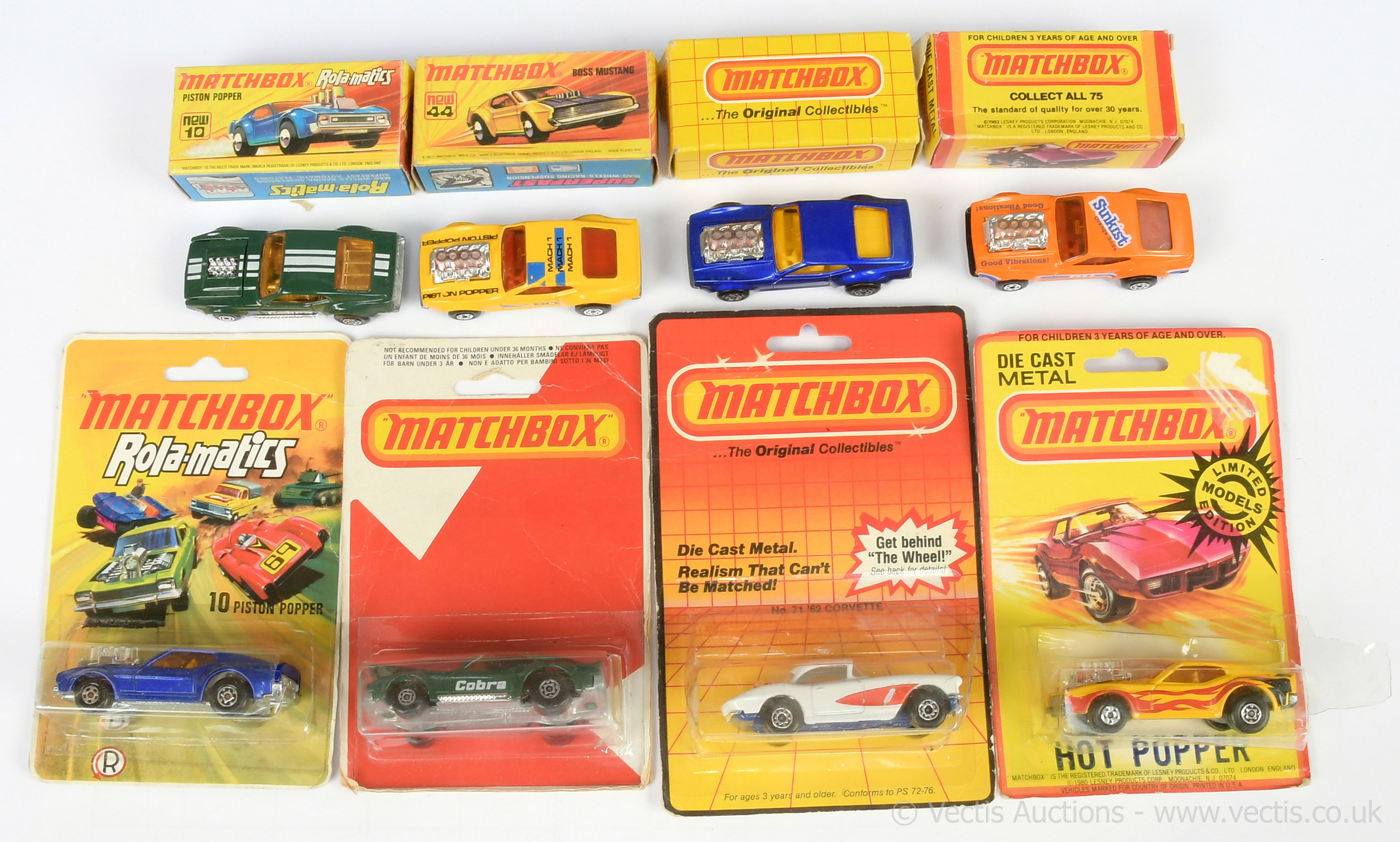 GRP inc Matchbox Superfast 5 x 10b Ford Mustang