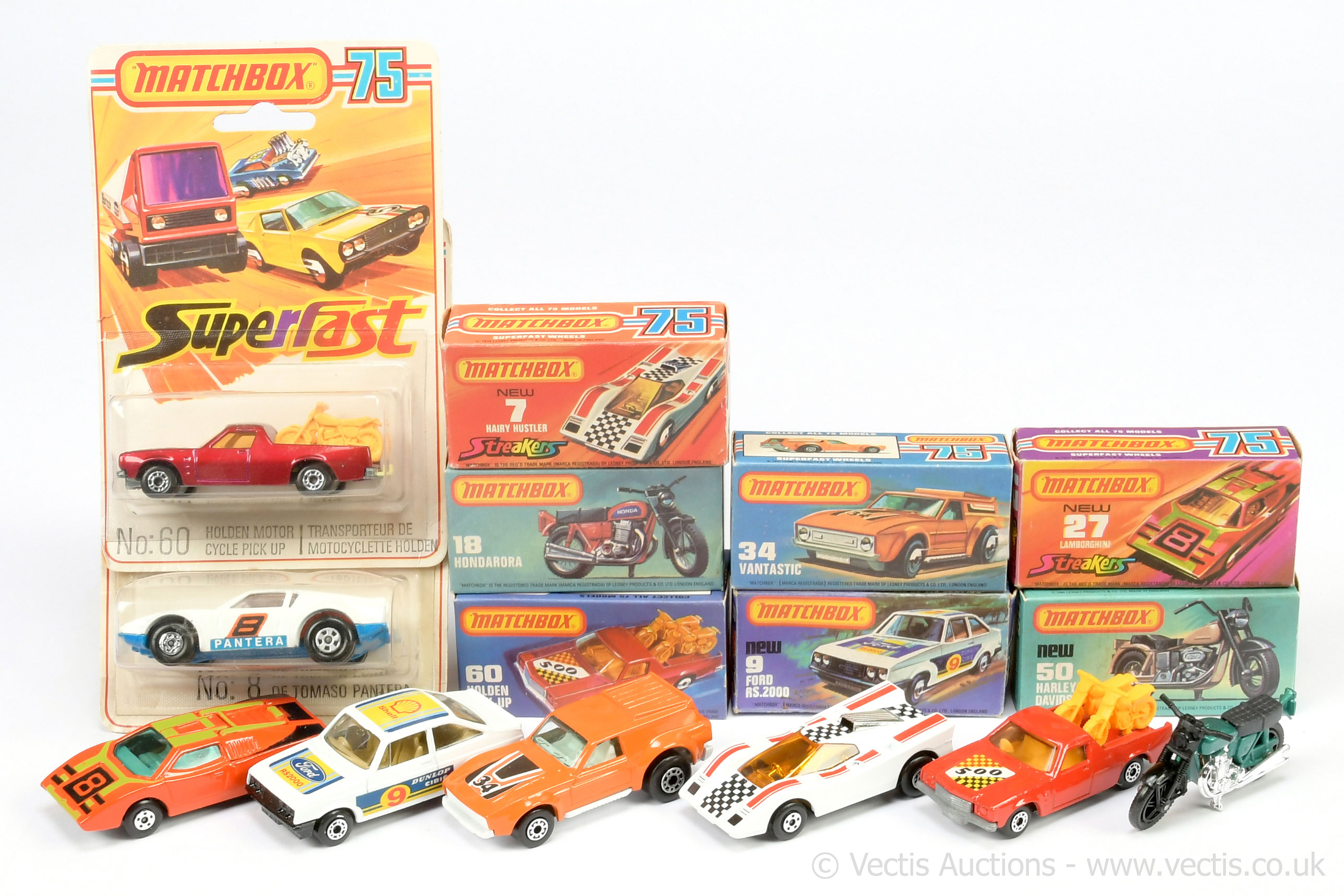 GRP inc Matchbox Superfast Cars & Motorcycles