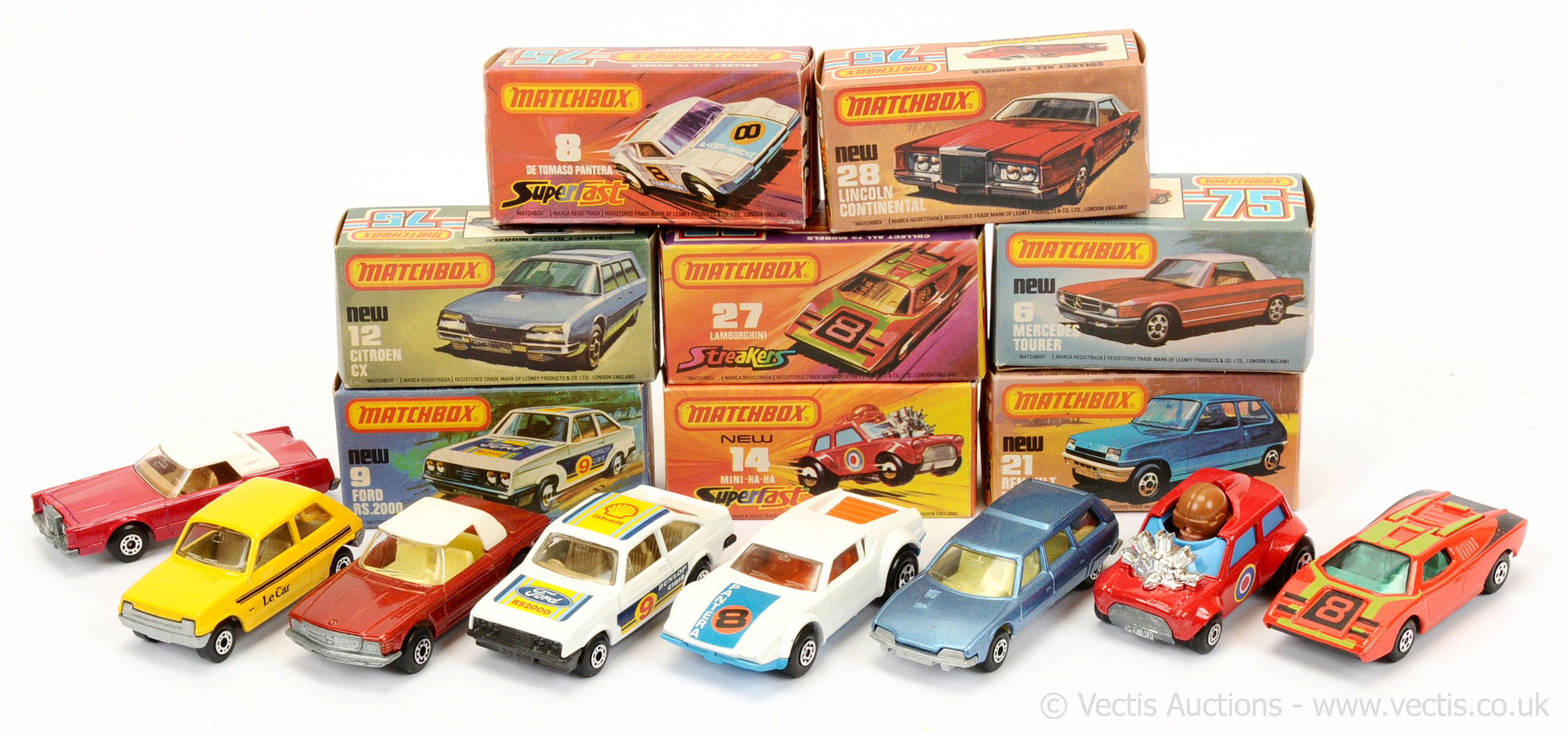 GRP inc Matchbox Superfast mid to late 1970's