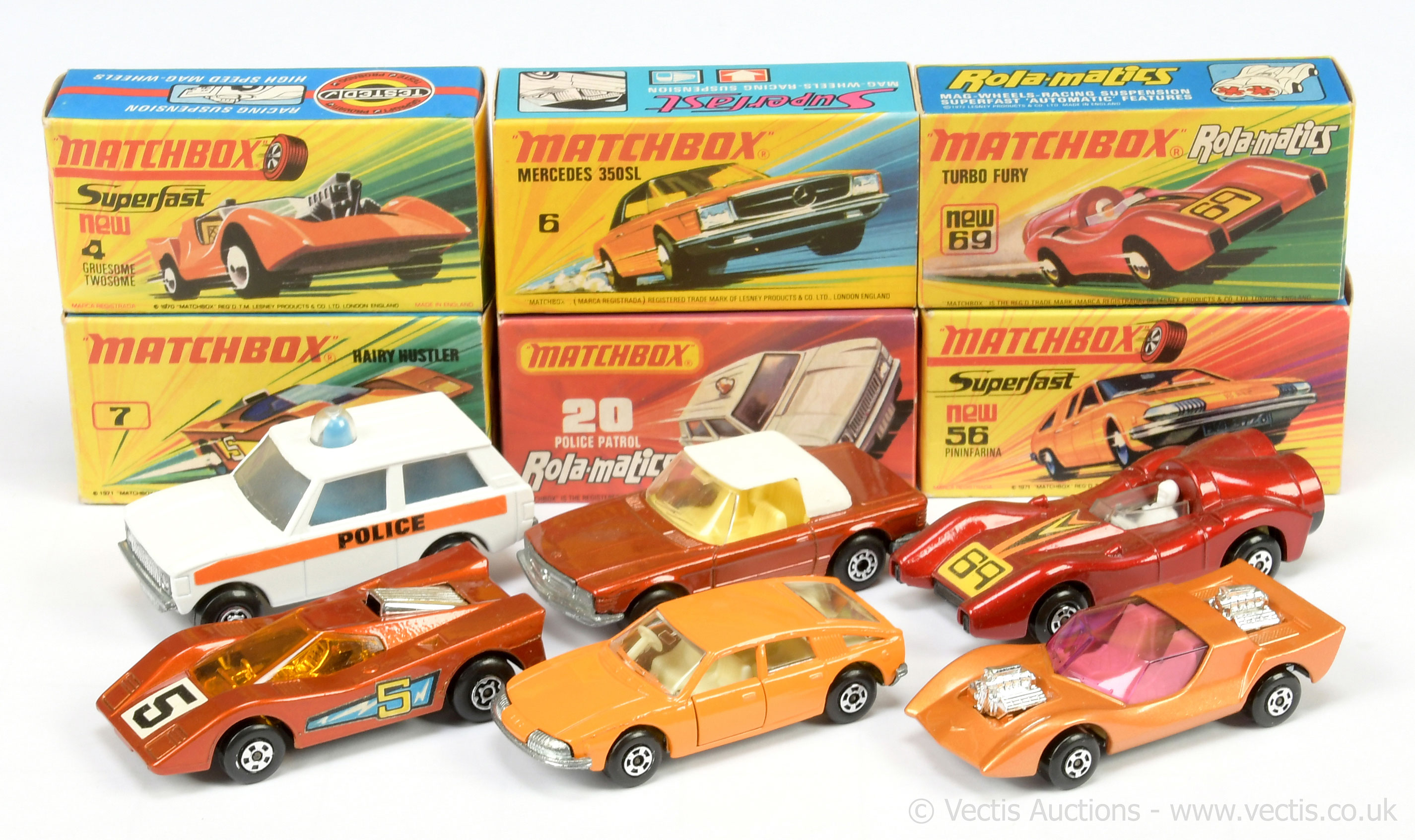 GRP inc Matchbox Superfast early to mid 1970's