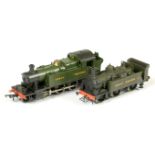 PAIR inc OO Gauge Kitbuilt GWR green Tank Locos