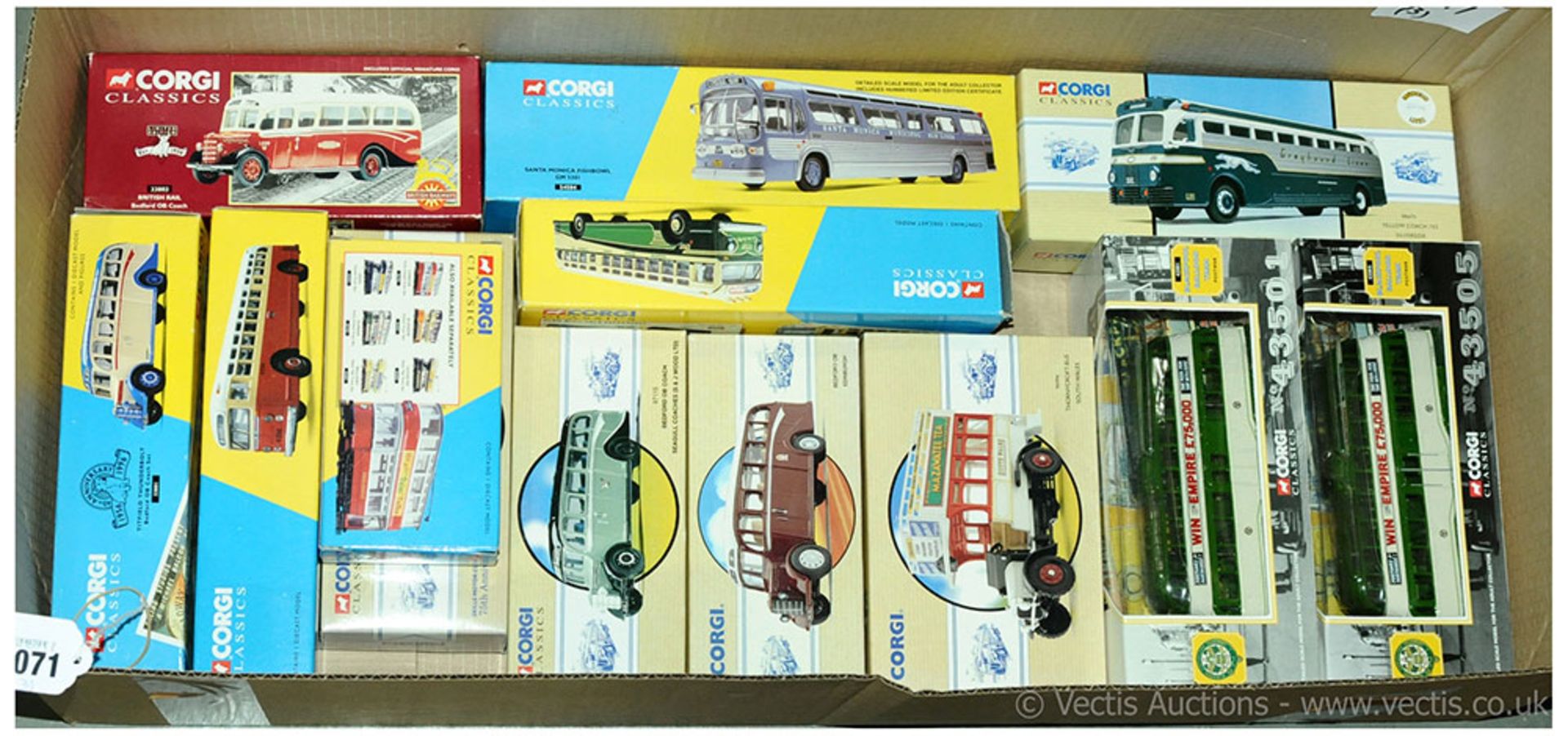 GRP inc Corgi Classics - boxed Bus and Tram