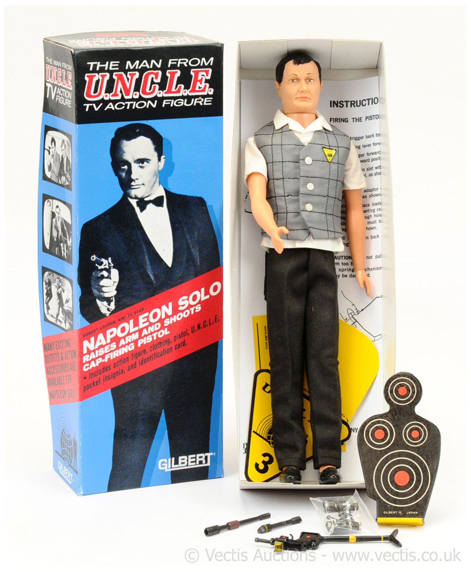 Gilbert The Man From Uncle Napoleon Solo 12"