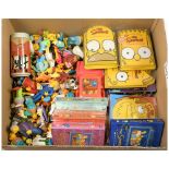 QTY inc The Simpsons DVD box sets x14, loose