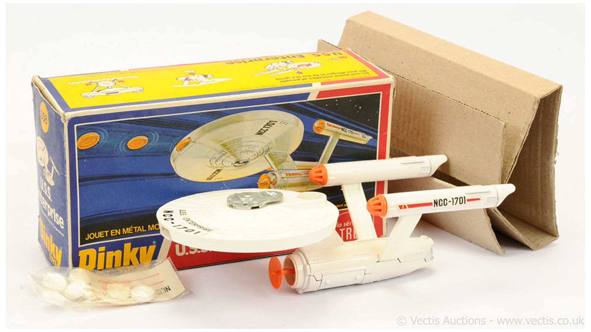 Dinky 358 "Star Trek" - USS Enterprise - white