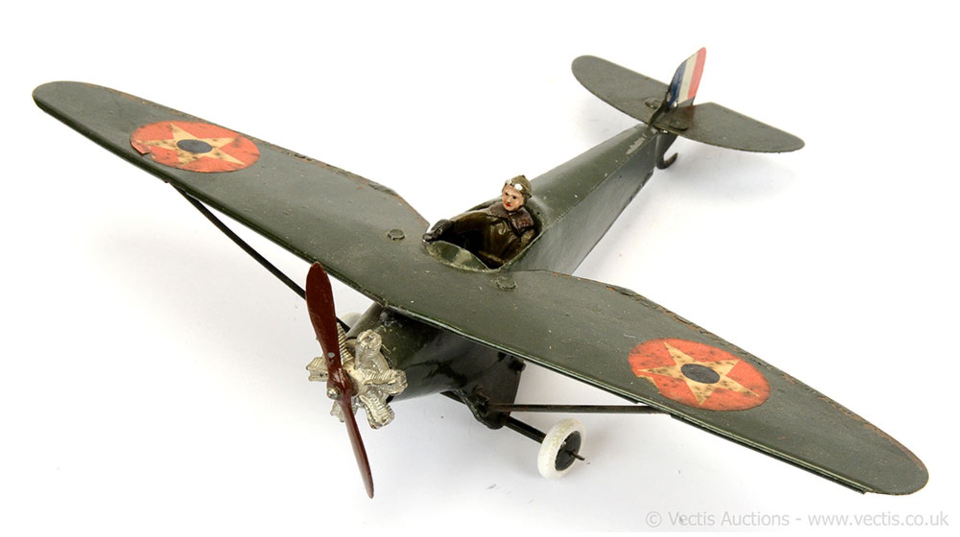 Britains - Set 435 - U.S. Monoplane - (1937