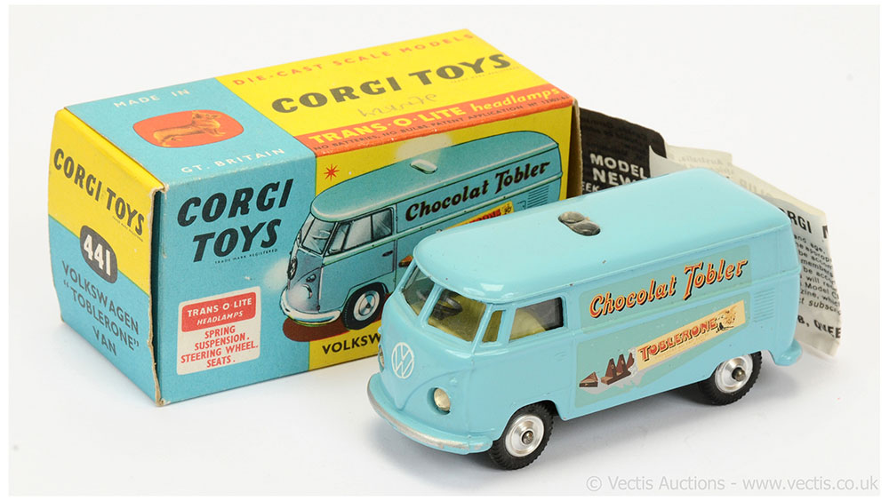 Corgi 441 Volkswagen "Toblerone" Van - blue