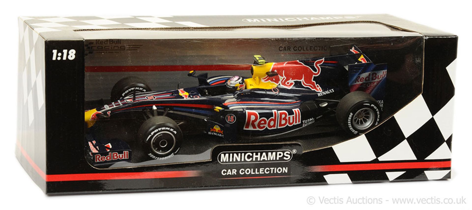 Minichamps (1/18 Scale) - "Red Bull Racing"