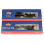 PAIR inc Bachmann OO Gauge BR black Steam Locos